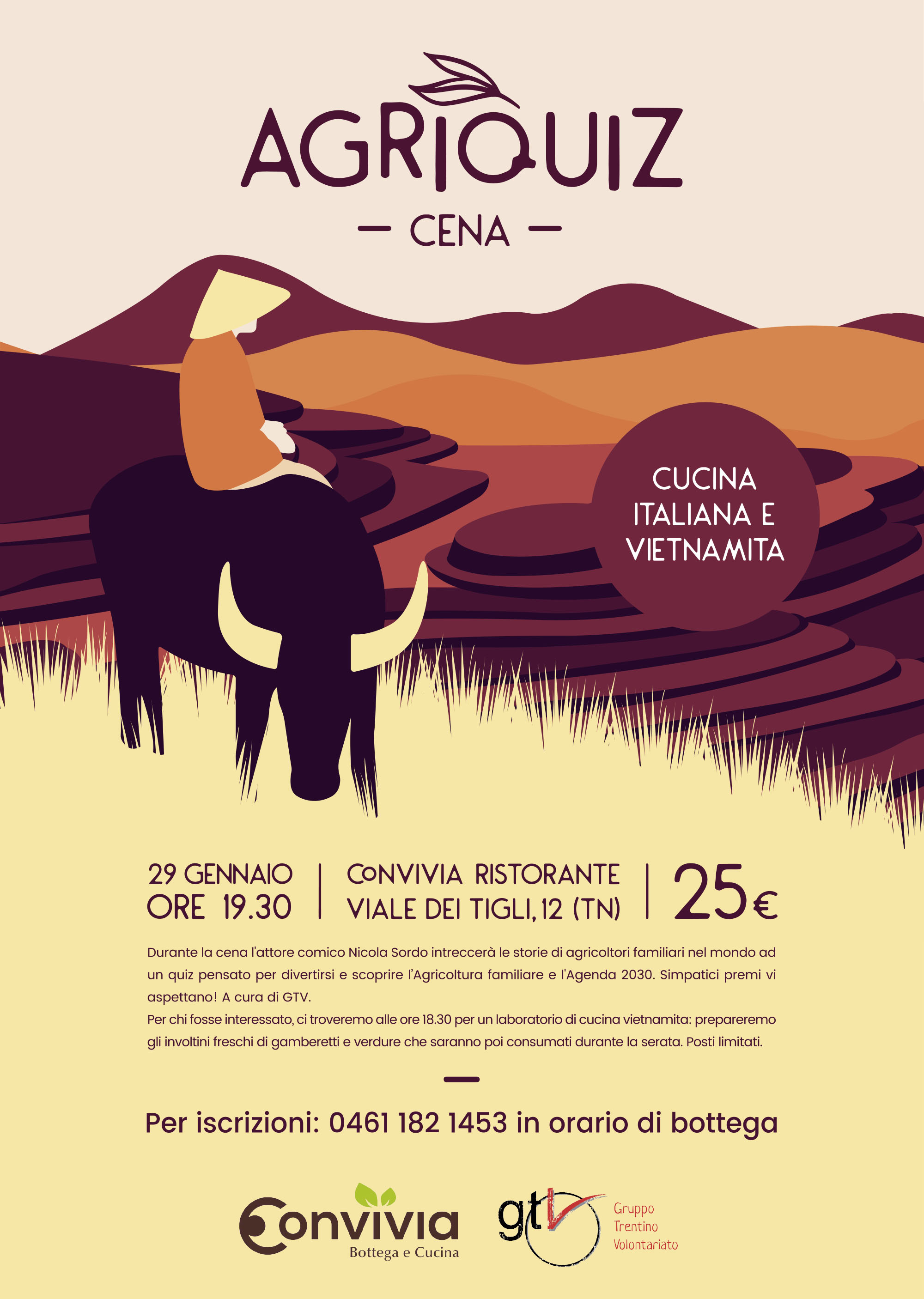 cena agriquiz locandina
