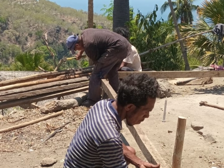 Inizio dei lavori di costruzione a Makili