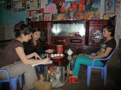 Comunicare con gli occhi - impressioni nate durante una missione in Vietnam