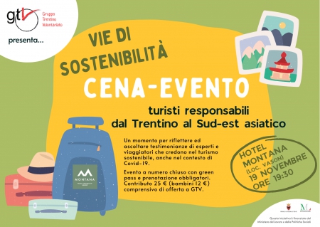 Cena "Vie di Sostenibilit&agrave;" - dal Vietnam al Trentino