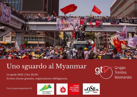 Uno Sguardo al Myanmar - evento online 14 aprile 2021