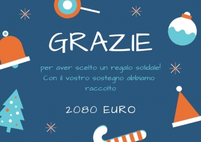 Mercatino di Natale Solidale, un successo