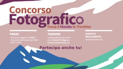 Concorso di fotografia Trova il Mondo in Trentino