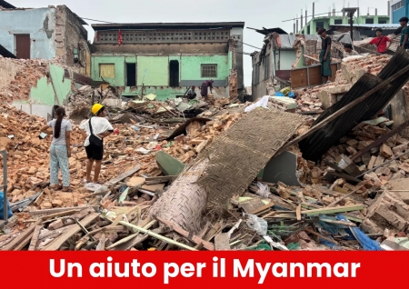 Un aiuto per il Myanmar