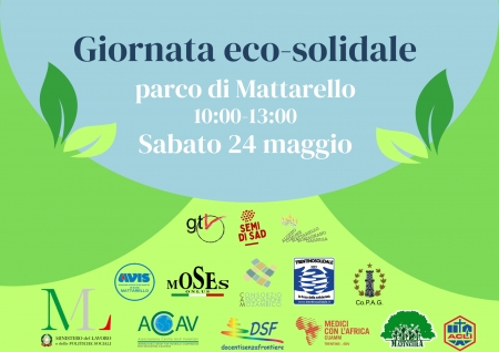 24 maggio: arriva la giornata eco-solidale al parco!
