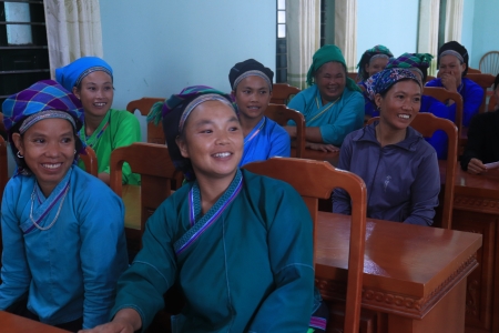 New agricultural and farming technics for women in Xin Man