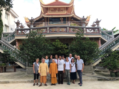 Il gruppo dei viaggiatori solidali di GTV. Vietnam, ottobre 2018
